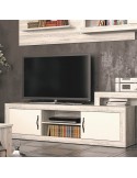 Mueble TV dos puertas y dos huecos 180 cm ROMA