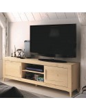 Mueble TV dos puertas y dos huecos 180 cm ROMA