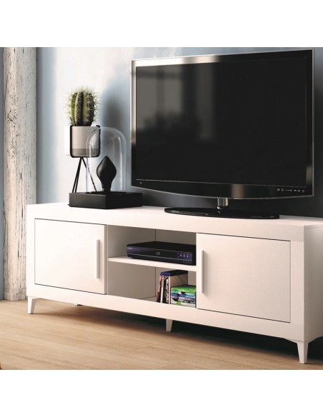Mueble TV dos puertas y dos huecos 180 cm ROMA