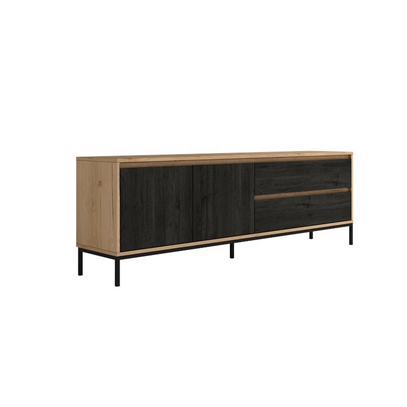 Mueble TV dos puertas y dos cajones 178 cm CHIARA