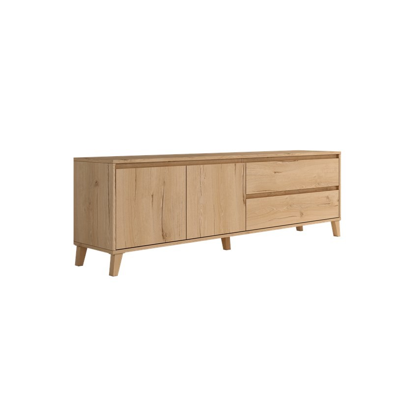 Mueble TV dos puertas y dos cajones 178 cm CHIARA
