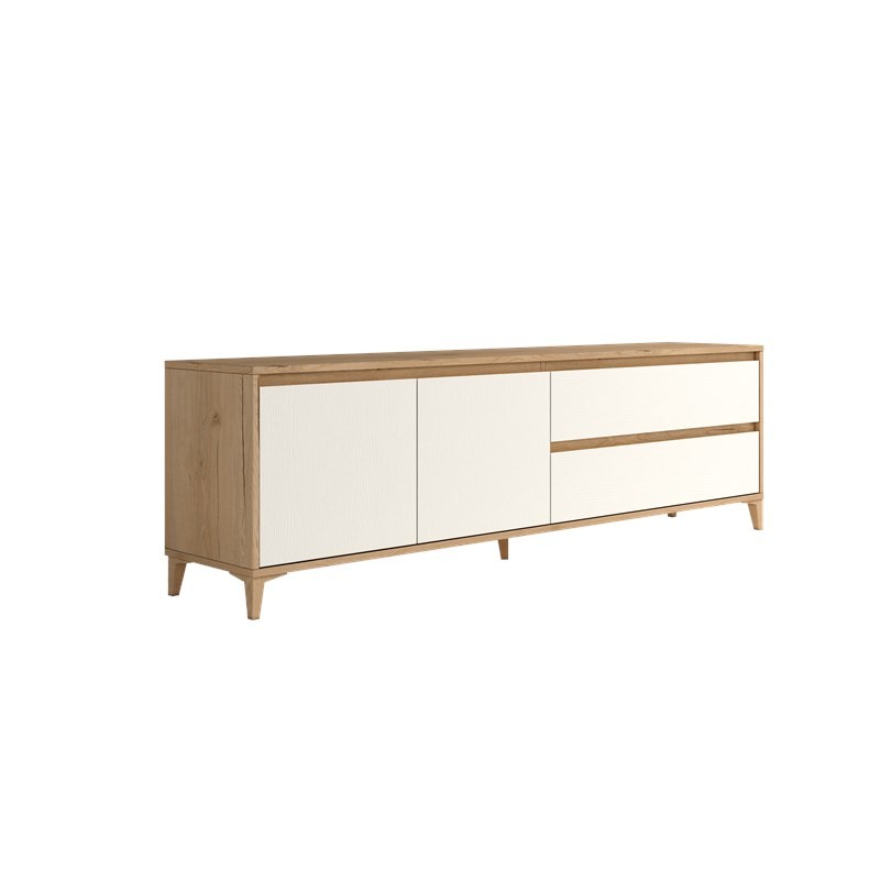 Mueble TV dos puertas y dos cajones 178 cm CHIARA