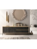 Mueble TV dos puertas y dos cajones 178 cm CHIARA