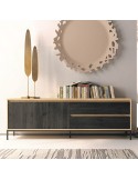Mueble TV dos puertas y dos cajones 178 cm CHIARA