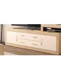 Mueble de televisión dos cajones y dos puertas 200 cm ROMA