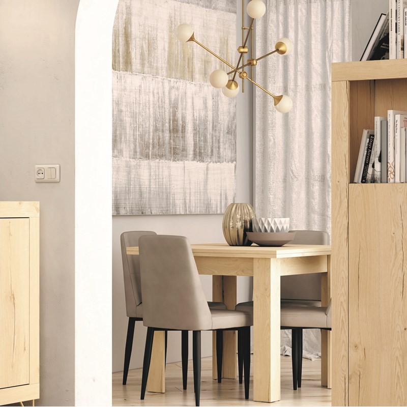 Mesa cuadrada fija ROMA