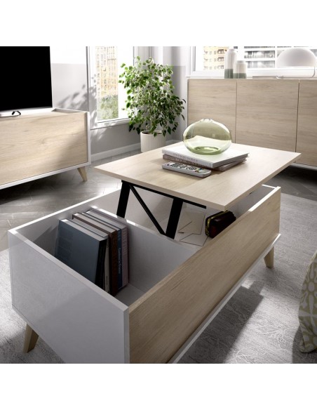 Mesa de centro elevable TRAVIS