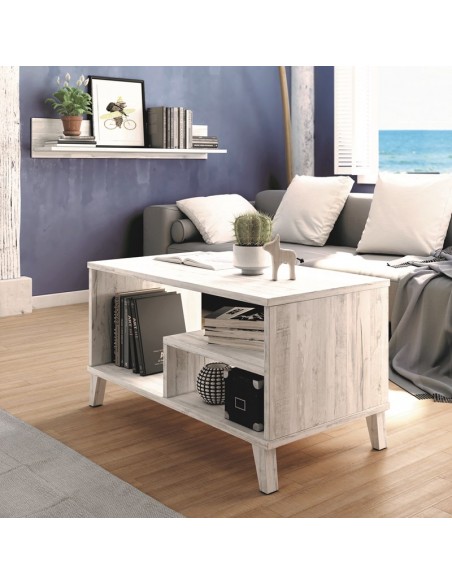 Mesa de centro con huecos ROMA