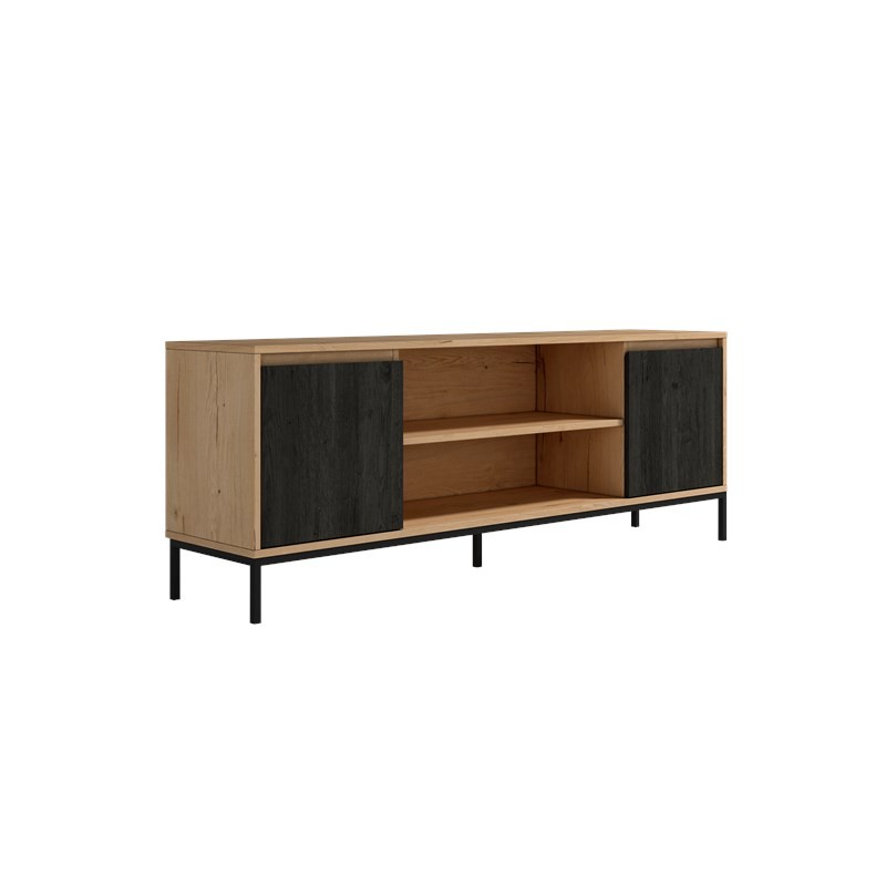 Mueble TV dos puertas y dos huecos 178 cm CHIARA