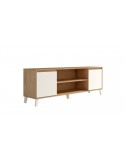 Mueble TV dos puertas y dos huecos 178 cm CHIARA