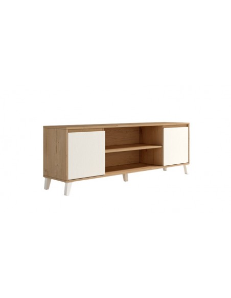 Mueble TV dos puertas y dos huecos 178 cm CHIARA
