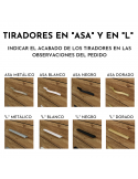 Vitrina puerta y dos cajones ROMA III
