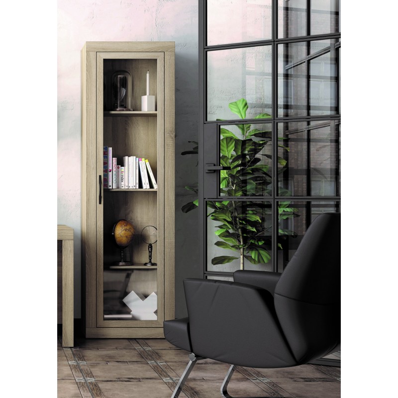 Estantería con puerta y trasera ROMA