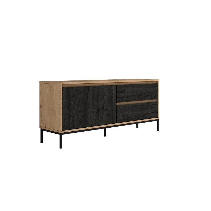 Mueble TV dos puertas y dos cajones 200 cm CHIARA