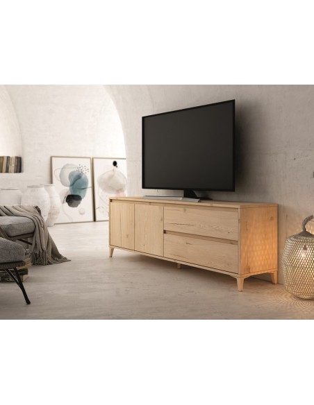 Mueble TV dos puertas y dos cajones 150 cm CHIARA