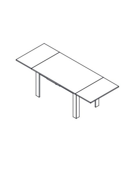 Mesa rectangular extensible CHIARA