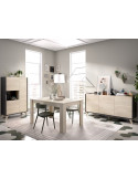 Mesa rectangular extensible OPORTO