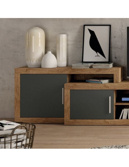 Modulo adicional izquierdo para mueble de tv ROMA