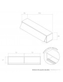 Módulo alto puerta elevable CHIARA