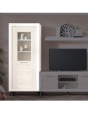 Vitrina alta una puerta MILANO