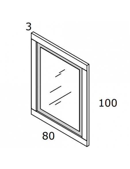 Espejo 100X80 VIENA