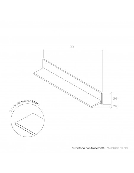 Composición de salón CHIARA V