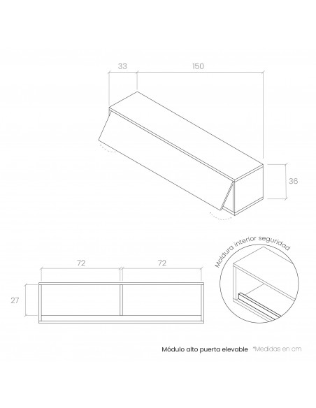 Composición de salón CHIARA V