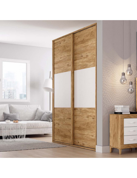 Armario dos puertas correderas altura 240 VIENA