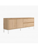 Mueble TV dos puertas y dos cajones 178 cm CHIARA