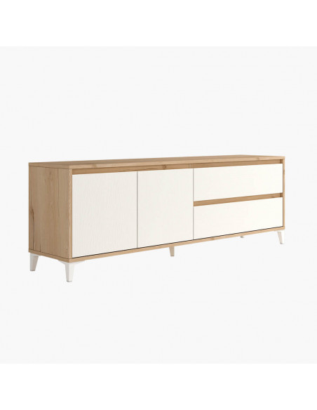 Mueble TV dos puertas y dos cajones 178 cm CHIARA