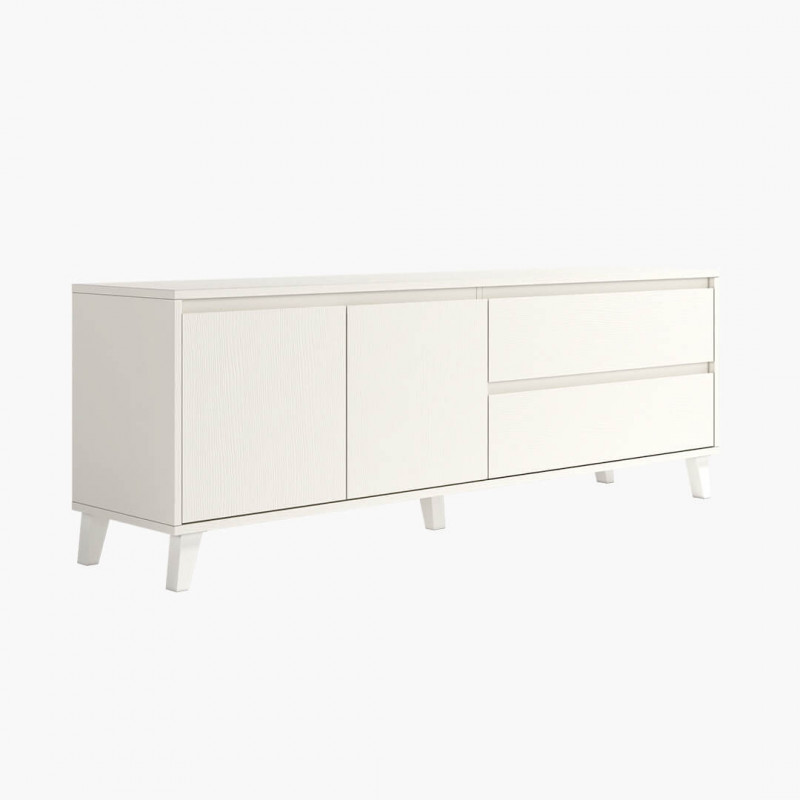 Mueble TV dos puertas y dos cajones 178 cm CHIARA