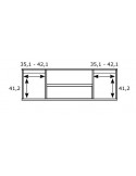Mueble TV dos puertas y cajón 150 cm CHIARA