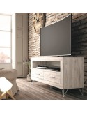 Mueble TV dos cajones y hueco 130 cm ROMA