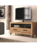Mueble TV dos cajones y hueco 130 cm ROMA