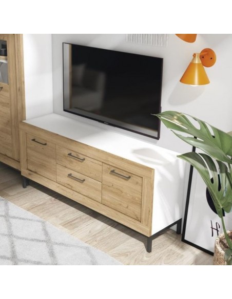 Mueble de tv dos puertas y dos cajones 181 cm MILANO
