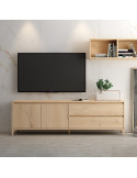 Mueble TV dos puertas y dos cajones 178 cm CHIARA