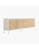 Mueble TV dos puertas y dos cajones 178 cm CHIARA