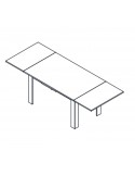 Mesa rectangular extensible ROMA