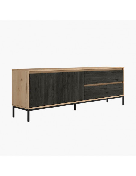 Mueble TV dos puertas y dos cajones 200 cm CHIARA