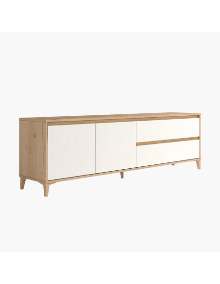 Mueble TV dos puertas y dos cajones 200 cm CHIARA
