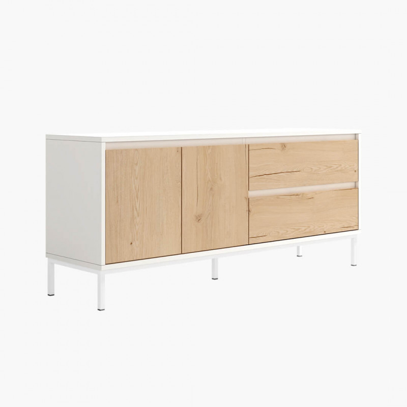 Mueble TV dos puertas y dos cajones 150 cm CHIARA