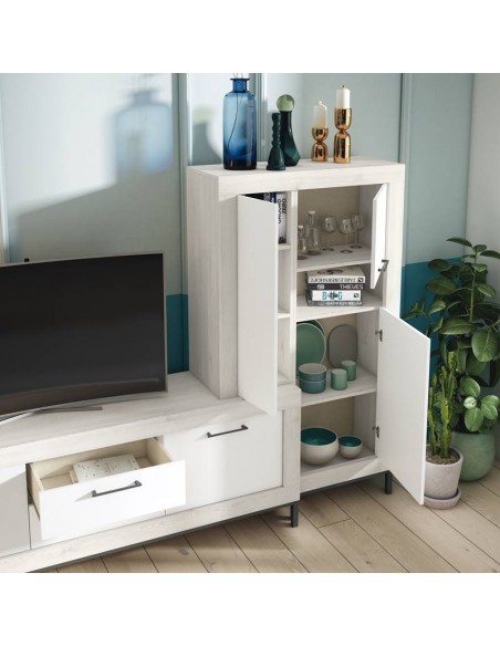 Modulo con vitrina MILANO
