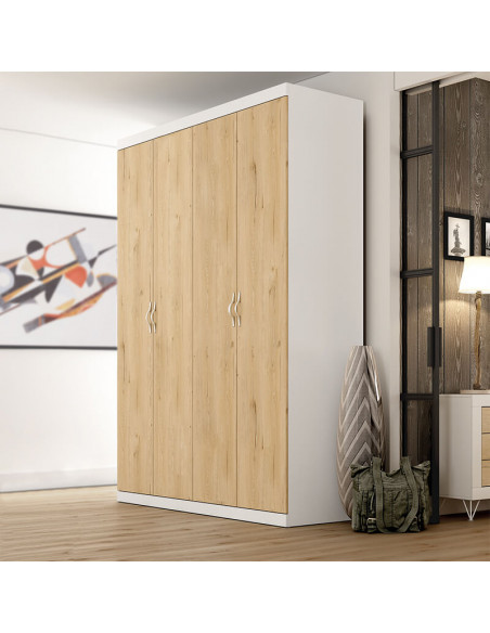 Armario cuatro puertas altura 210 VIENA