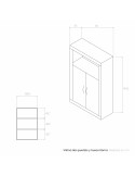 Composición de salón ROMA II