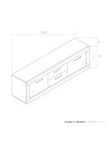Mueble de televisión MILANO II
