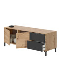 Mueble de televisión dos cajones y dos puertas NIELS