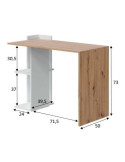 Mesa de escritorio reversible KORA