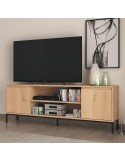 Mueble TV dos puertas y dos huecos 178 cm CHIARA