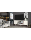 Mueble TV dos puertas y dos huecos 178 cm CHIARA