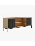 Mueble TV dos puertas y dos huecos 178 cm CHIARA
